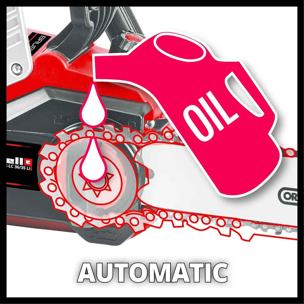 Einhell Accu Kettingzaag GP-LC 36/35 Li Solo