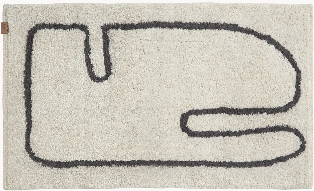 Wasbaar badmat Lay van biokatoen