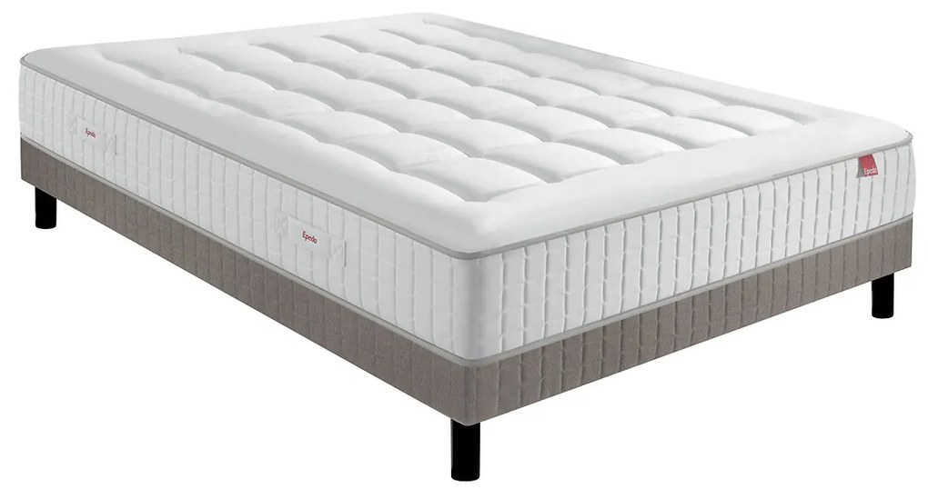 Ensemble matras met veren le Suprême + beddenbodem