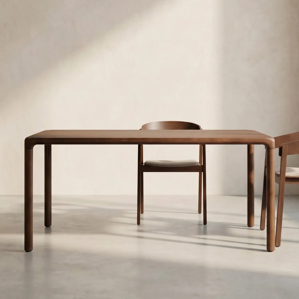 Zuiver Storm Walnoot Design Eettafel 220x90 Cm - 220 X 90cm.