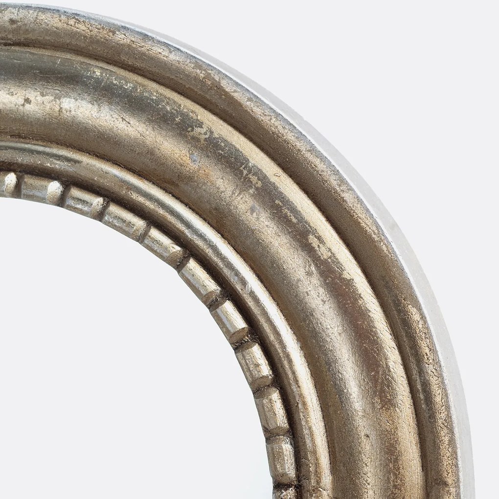 Spiegel in massief mangohout 45x60 cm, Afsan