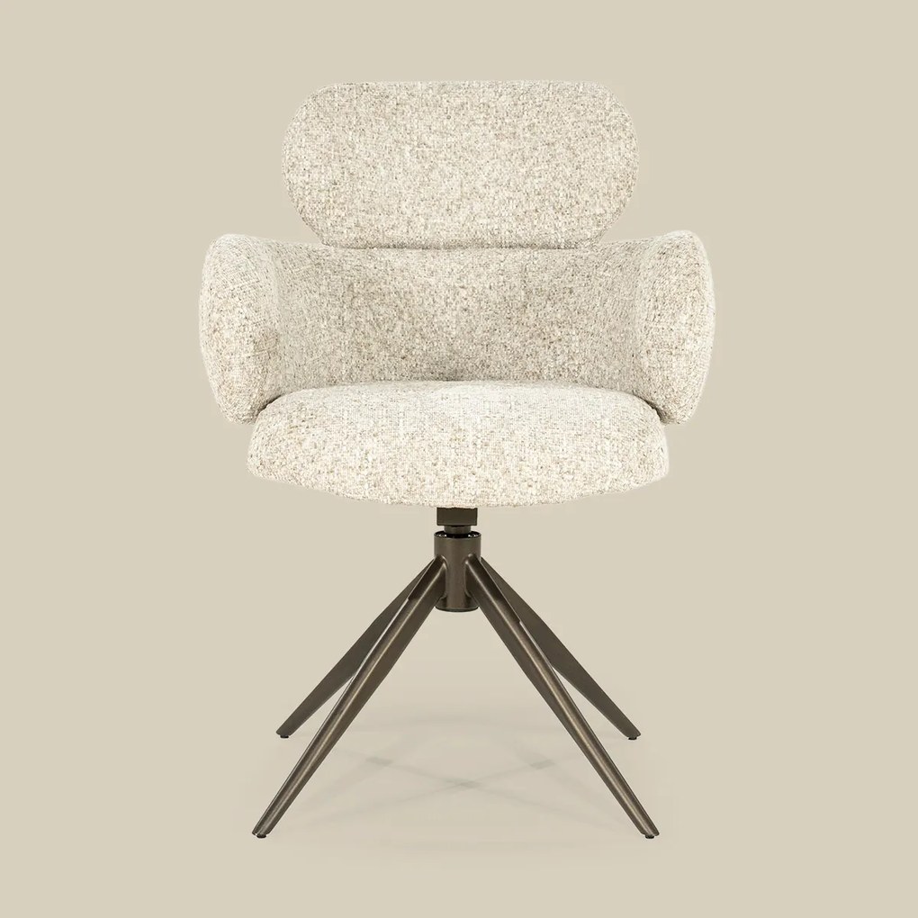 Draaibare Eetstoel Beige