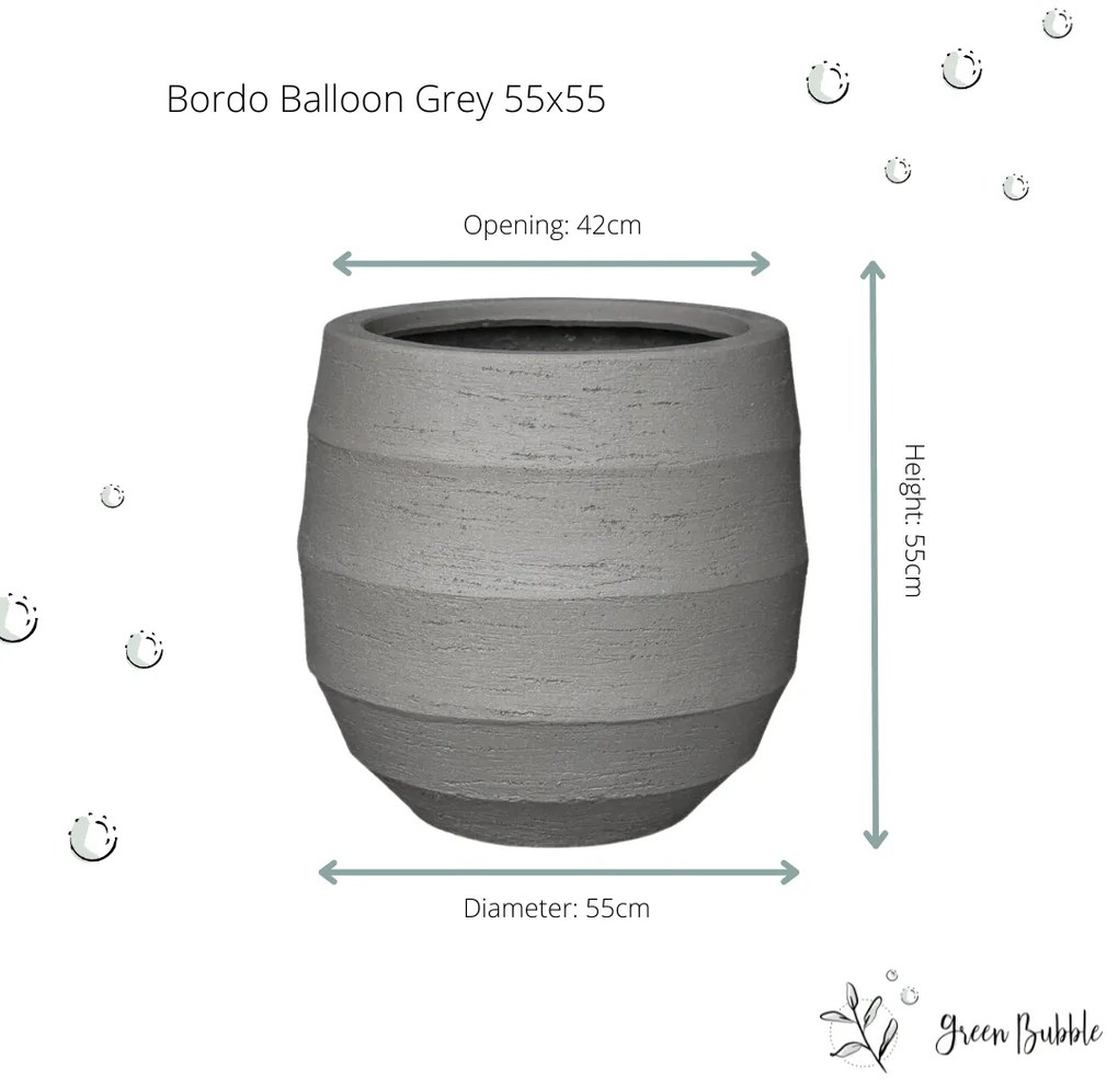 Pot Bordo Balloon Clay