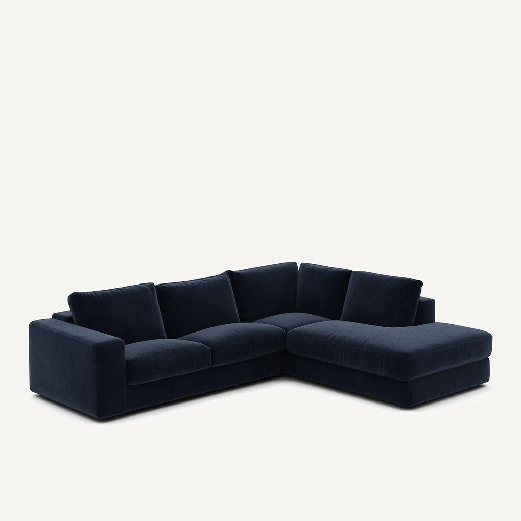 Chenille fluwelen hoekbank, Skander