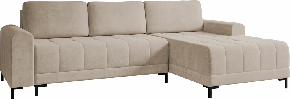 Hoekbank Stonecrest 100, Aanwezig, Aanwezig, 258x168x92cm, 122 kg, Poten: Metaal