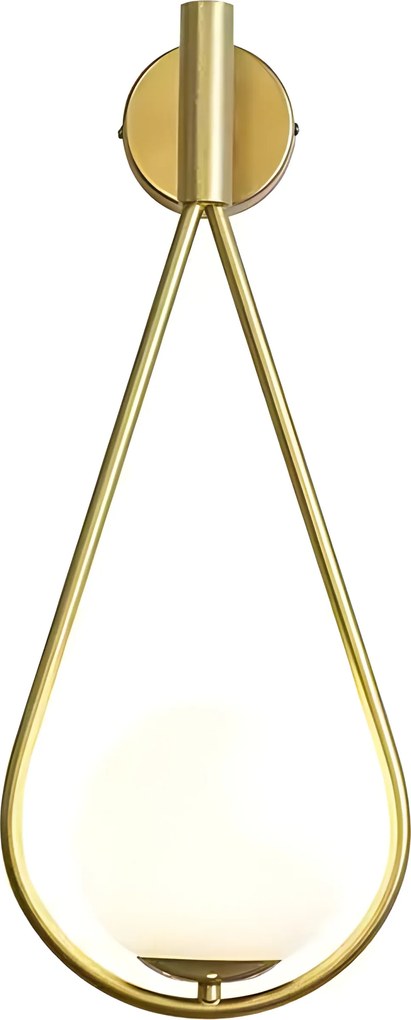 Wandlamp G094-1W GOLD WHITE