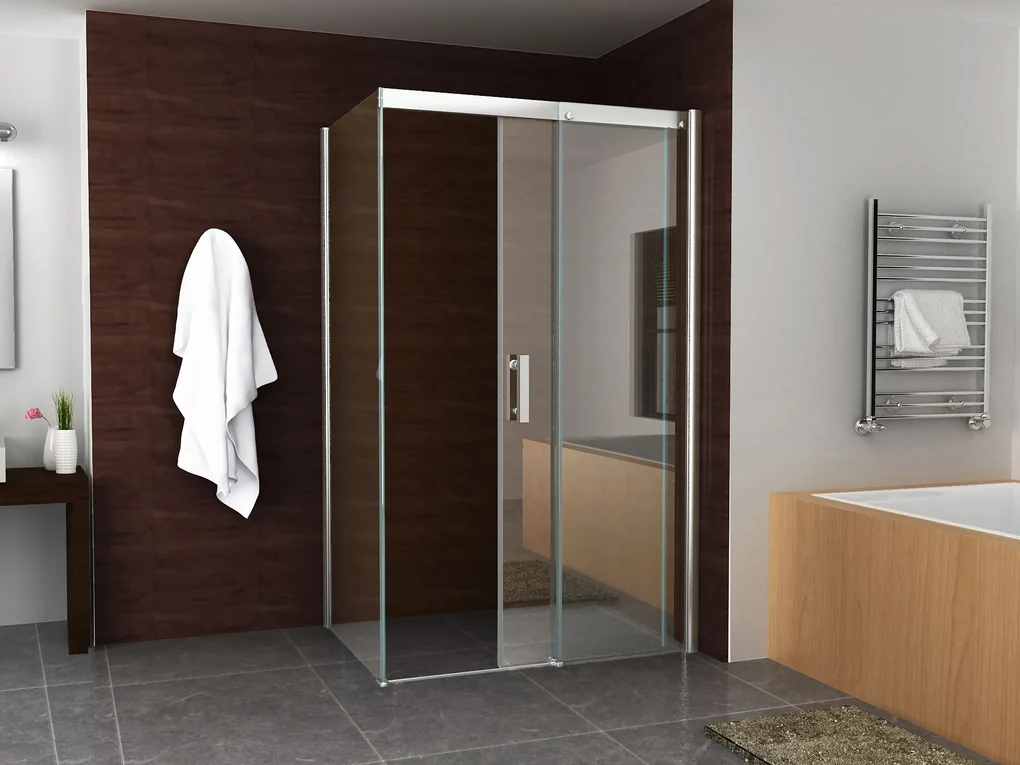 Mueller Softclose 2.0 douchecabine met schuifdeur 90x80cm Softclose