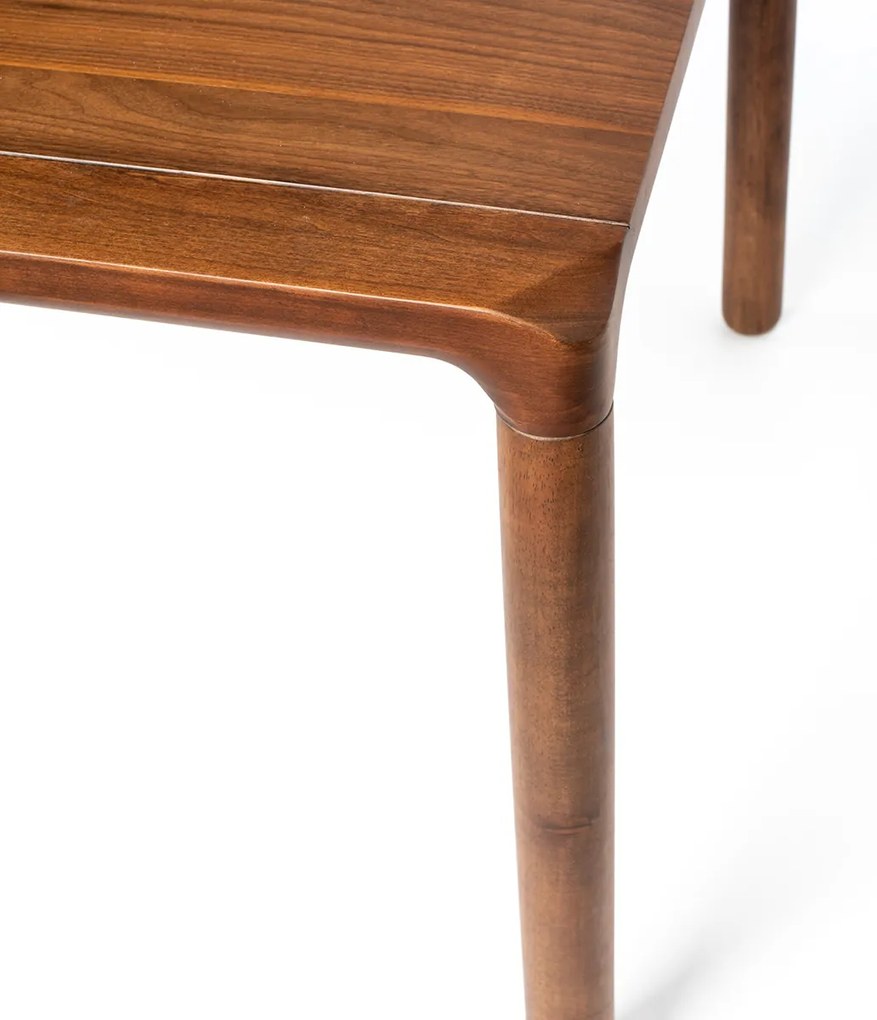 Design Eettafel Walnoot 160x90 Cm - 160 X 90cm.