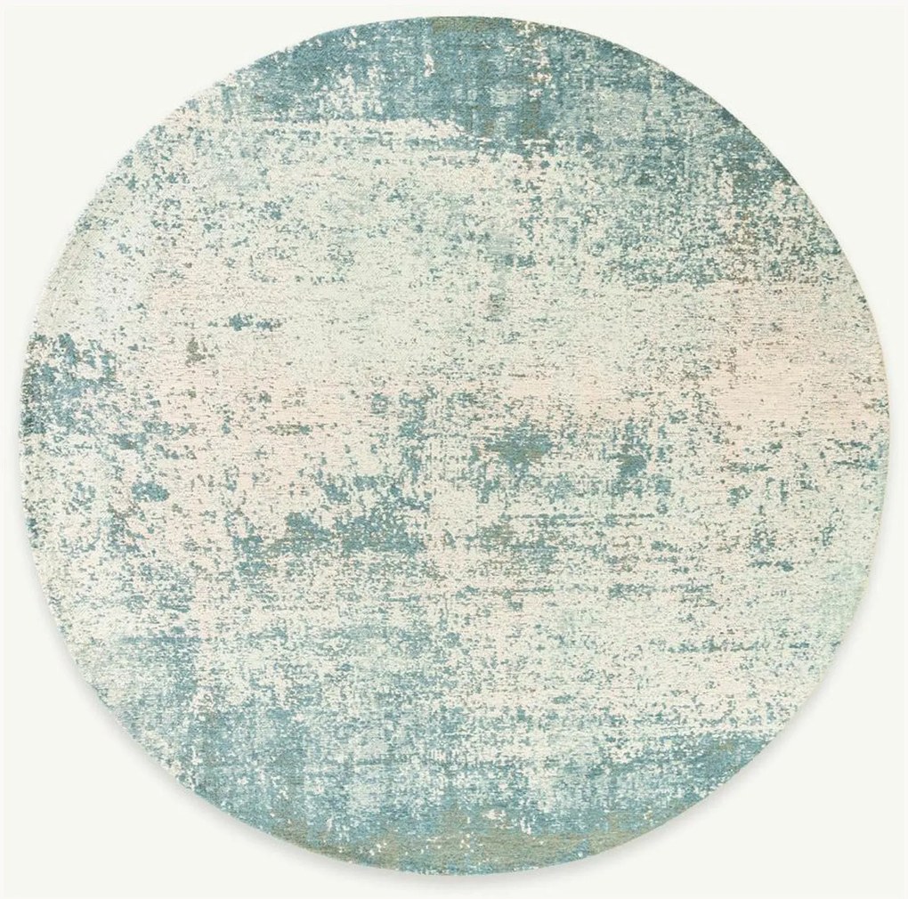 Wasbaar rond jacquard in- & outdoor vloerkleed Virgin Land