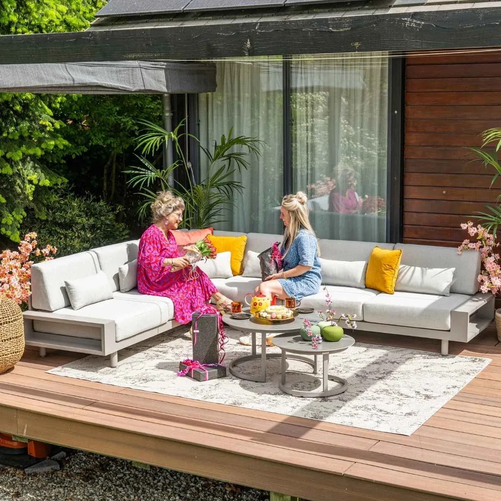 Garden Impressions Lizzy loungeset 6-delig - Monte Carlo loungetafels