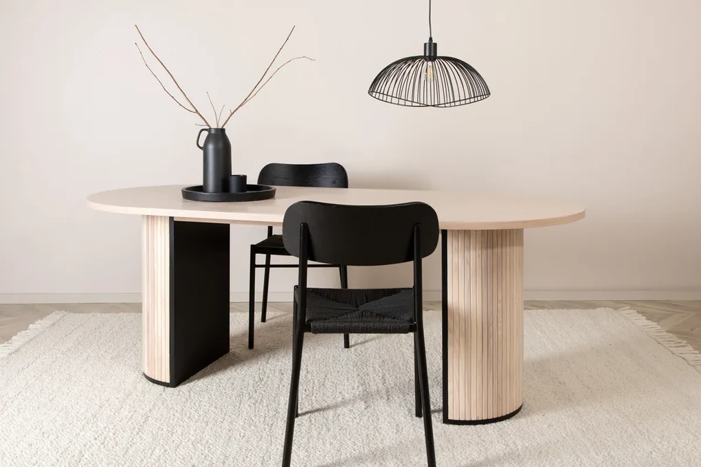 Jörn Eettafel - Rika - 200x90 cm - Whitewash - Jörn