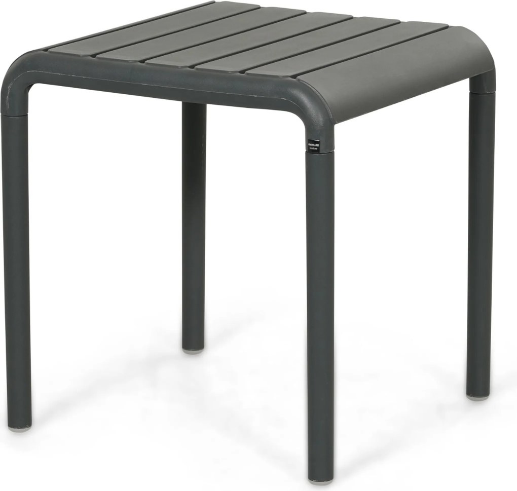 Bistroset 2 personen Kunststof Grijs Domani Furniture Alba