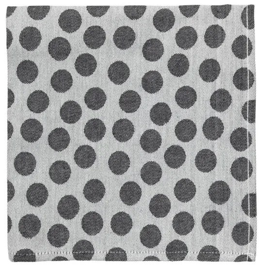Keukentextiel - Stip - Zwart Theedoek