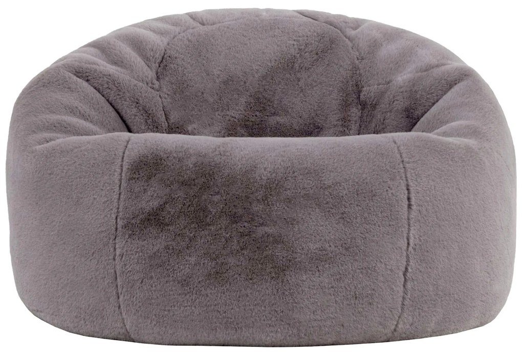 Cloudy Zitzak Vegan Bont - Grijs