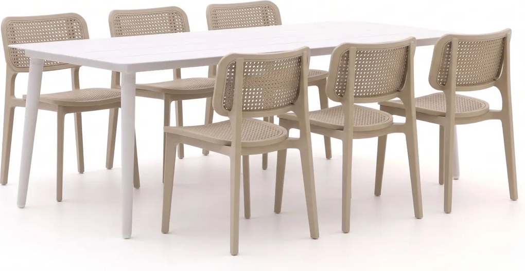 Diningset Forza  | 6 personen | Tuinset aluminium | 7-delig | Kees Smit Tuinmeubelen