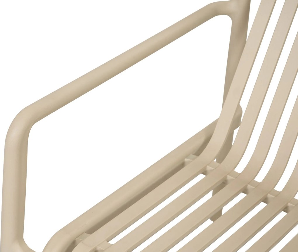 Bistroset 2 personen  Kunststof Zand/Beige Domani Furniture Alba