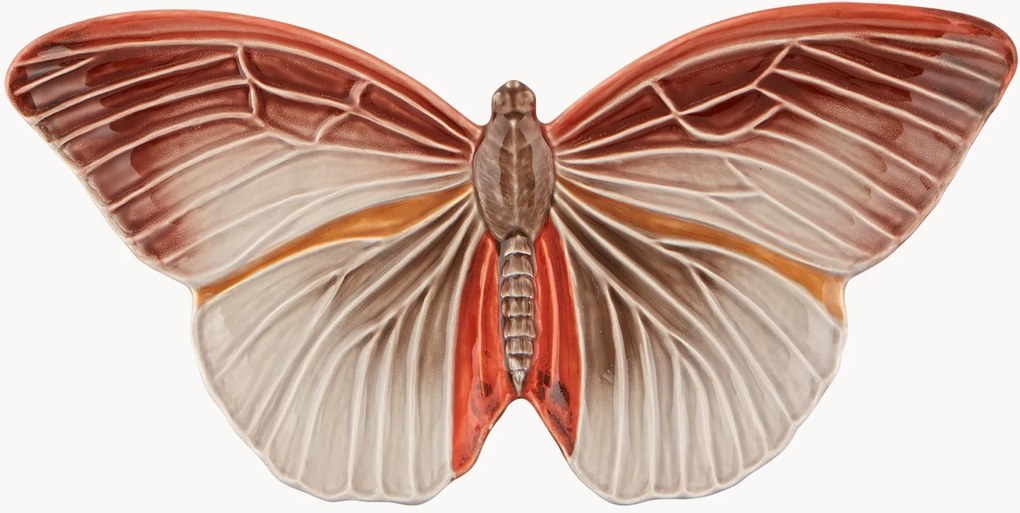 Decoratief dienblad Cloudy Butterflies van keramiek