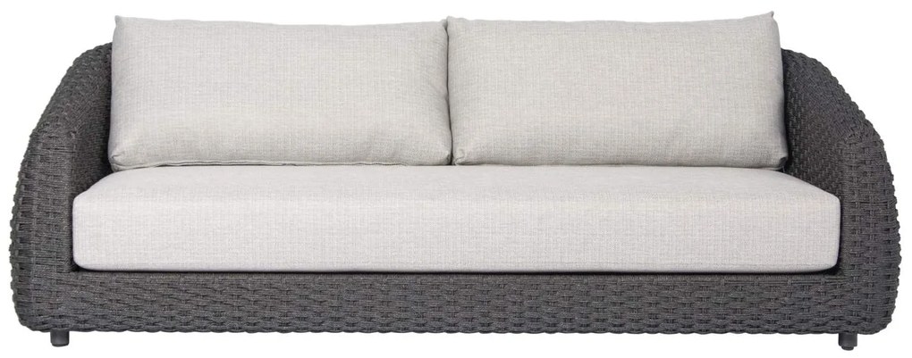 4 Seasons Outdoor Saint-Tropez 3-zits loungebank  Loungebank    lichtgrijs weerbestendig