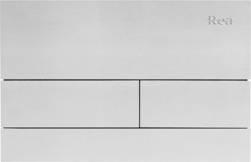 Drukknop voor WC-muurinstallatie K011A-Q Rea T Brush Steel