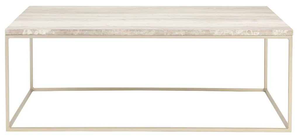 Zuiver Stray Salontafel Marmer Natuursteen - 91 X 41cm.