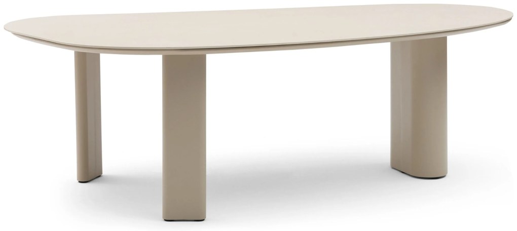 Dining Tuintafel  240 x 120 cm Taupe Weave