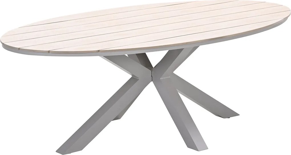 Garden Impressions Tulli tuintafel 220x115 cm - light teak look