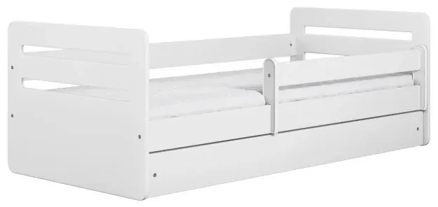 Peuter Wit  Eenpersoonsbed Kami - Voor kinderen Kinderen Peuter Junior 5056231742191 Children's Beds Home, 160x80, Ja, Matras van schuim/kokosvezel va