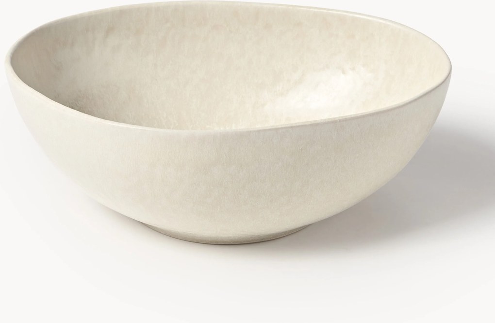 Handgemaakte organische vorm saladekom Macey