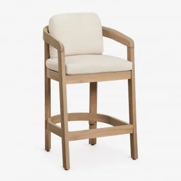 Hoge Kruk Van Acaciahout Uleno Lichte Acaciekleur & ↑65 Cm - Sklum