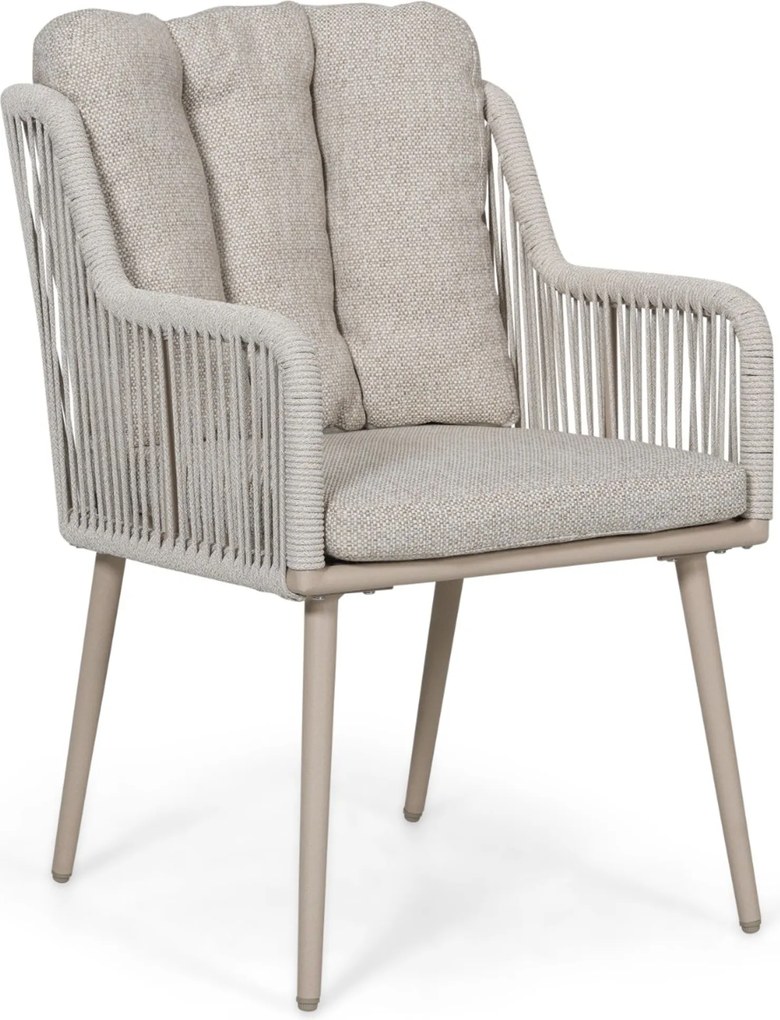 Tuinset 8 personen 300 cm Rope Zand/Beige Lifestyle Garden Furniture Tivoli/Voyage