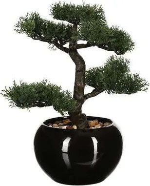 Atmosphera bonsai kunstplant - In keramische pot - H36 cm