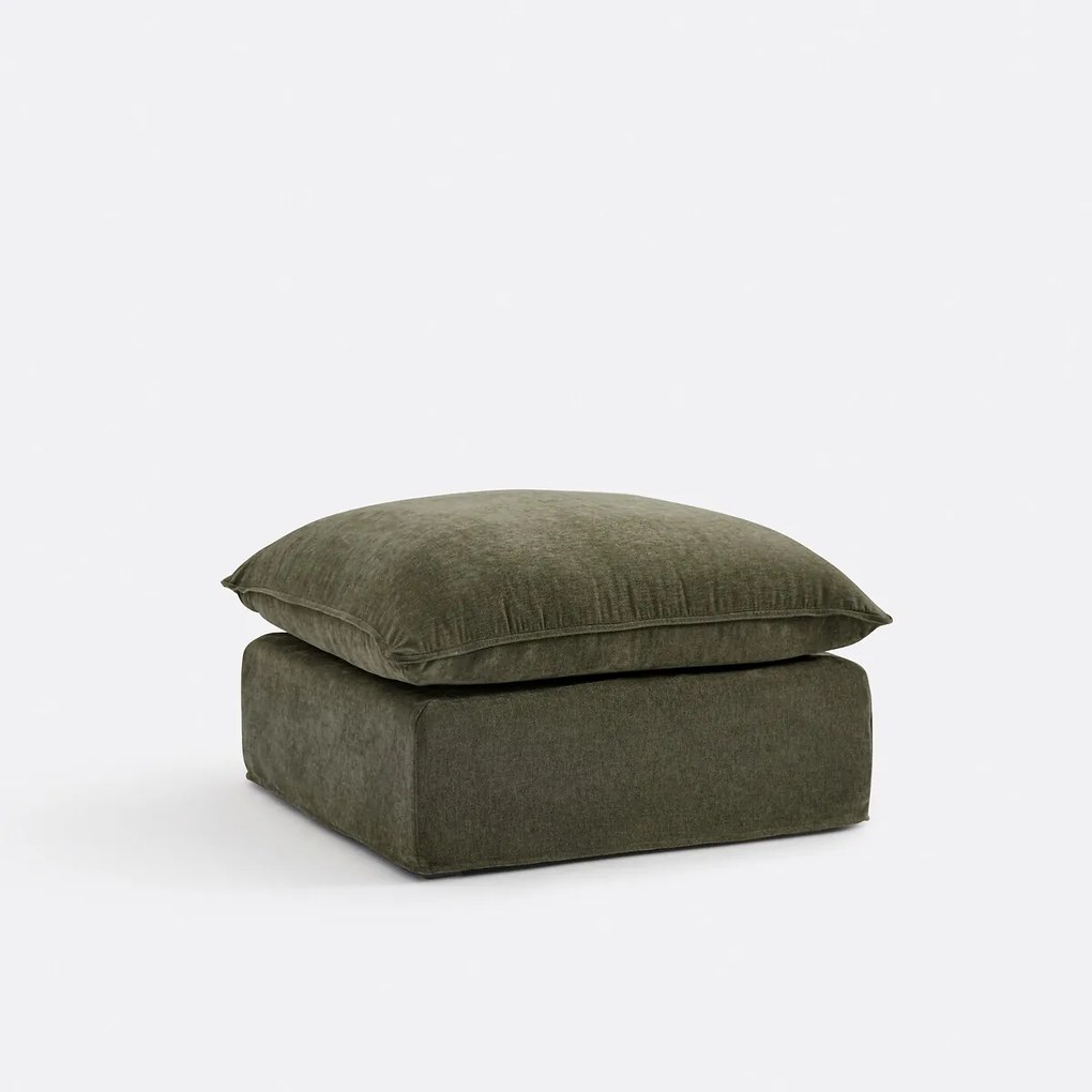 Poef in mêlee polyester poef, Odna