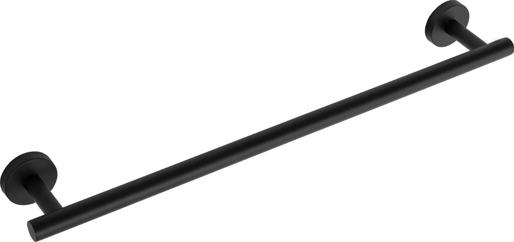 Wieszak łazienkowy jednoramienny Black 322232C LEO