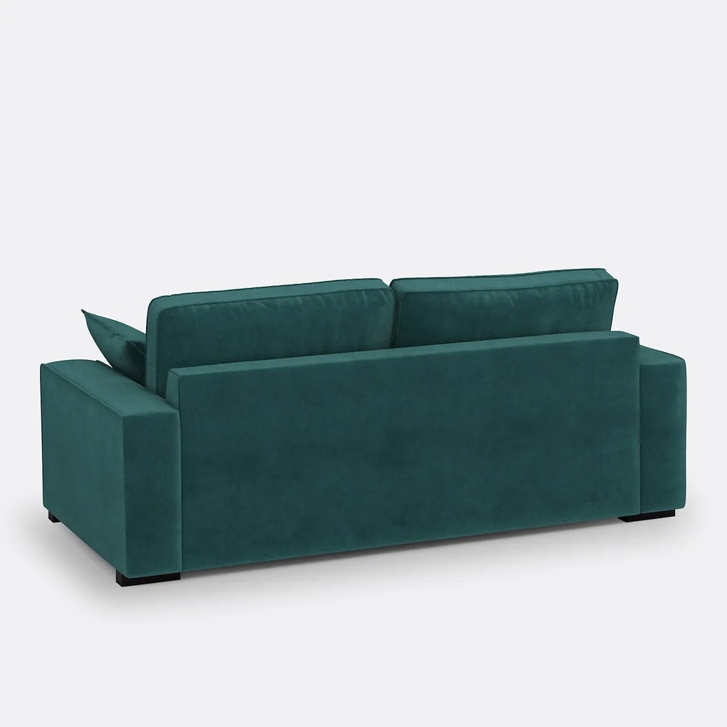 Slaapbank van fluweel, 2, 3 of 4 zits, Comfort BULTEX® Cécilia