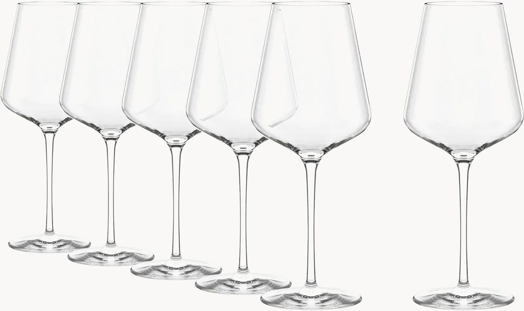 Bordeaux wijnglazen Quatrophil, 6-delig