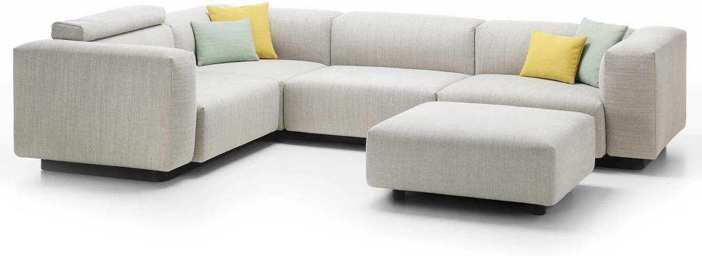 Vitra Soft Modular Sofa hoekbank met poef