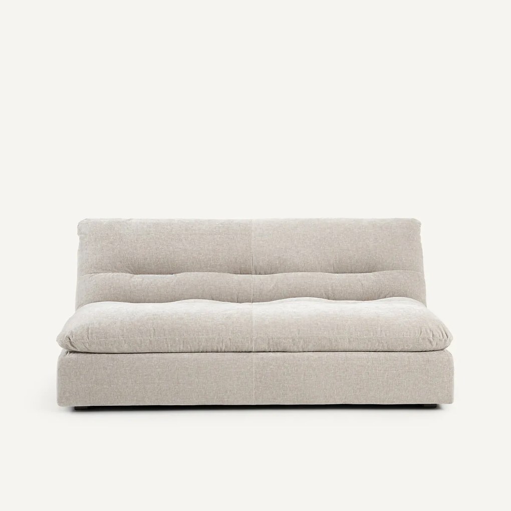 Modulaire 3-zits bank in chenille fluweel, Giuliano