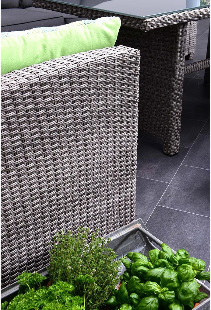 Garden Impressions Jaru lounge dining set - extra luxe kussens