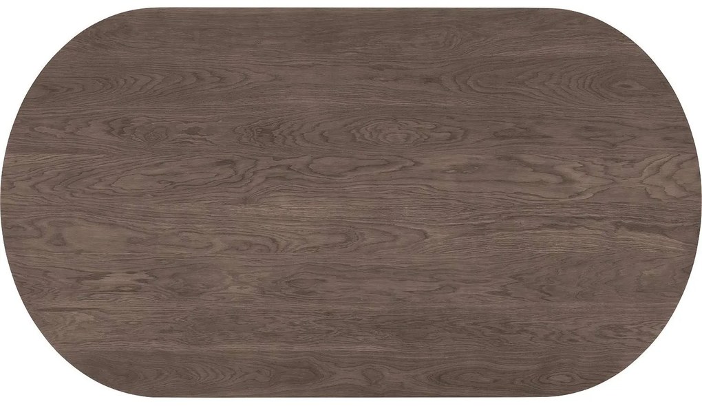 Goossens Excellent Eettafel Uniek, Semi rond 200 x 100 cm