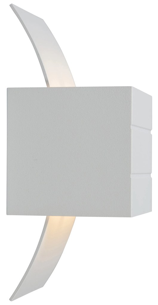 Moderne wandlamp wit met lichteffect - Amy Design, Modern G9 kubus / vierkant Binnenverlichting Lamp