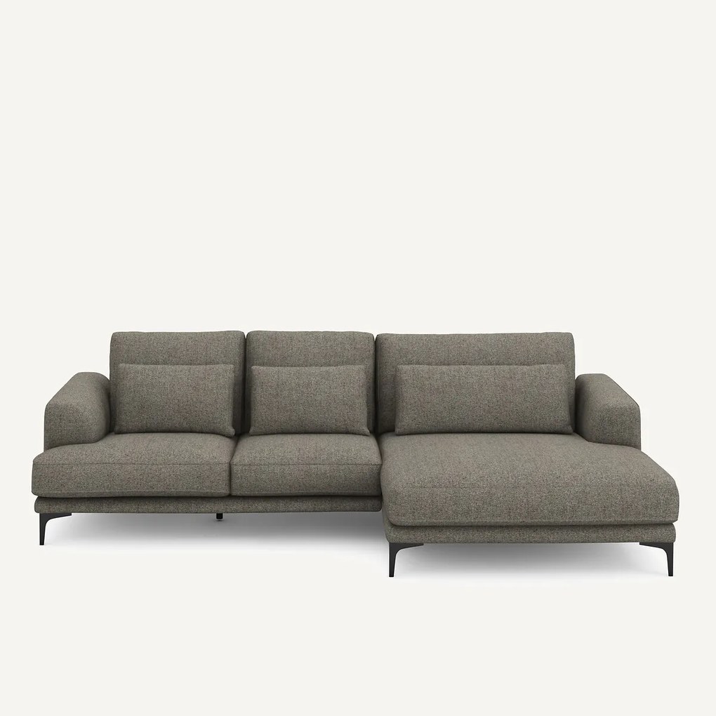 XL hoekbank rechts in tweed, MARSILE