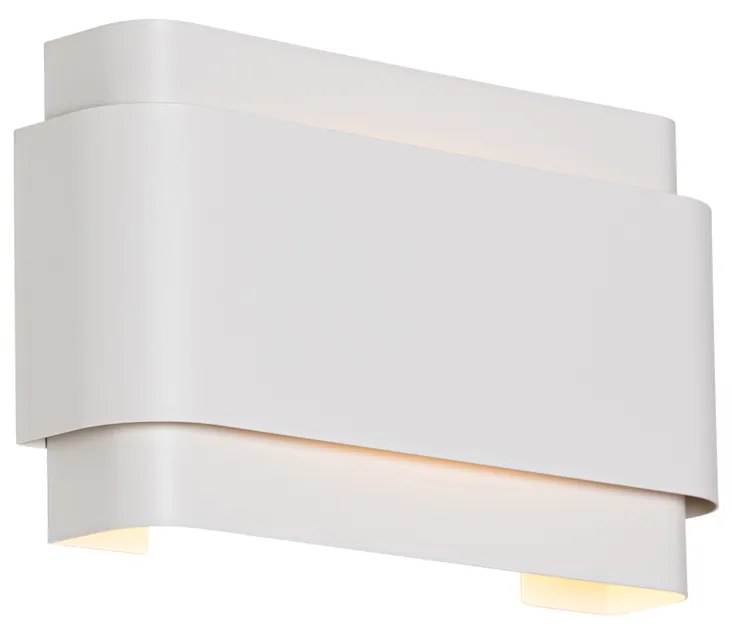 Smart wandlamp wit 2-lichts incl. 2 Wifi G9 - Coen