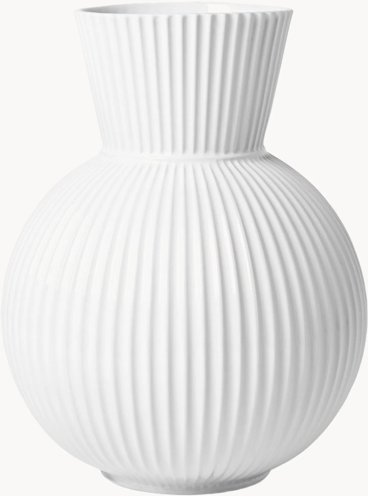 Porseleinen vaas Tura, H 34 cm