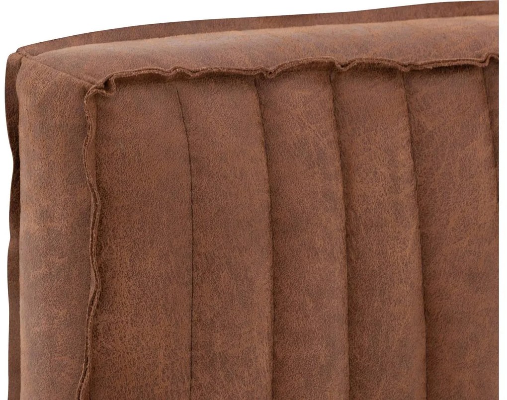 Goossens Basic Eetkamerstoel Tura cognac micro leer leuning, stijlvol landelijk