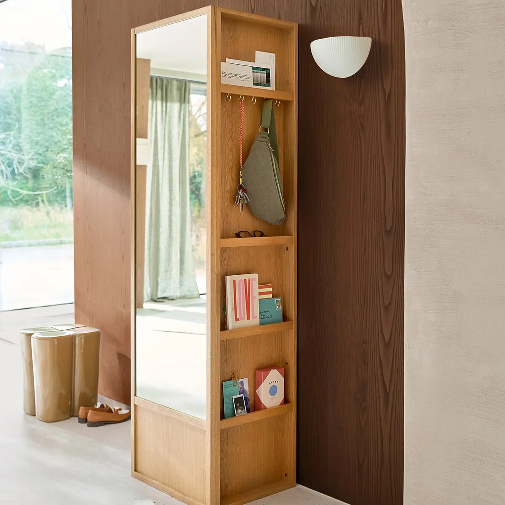 Omkeerbare garderobe met spiegel, Senssia