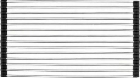 Mexen opvouwbaar afdruiprek voor de keuken, zwart - 660949-70