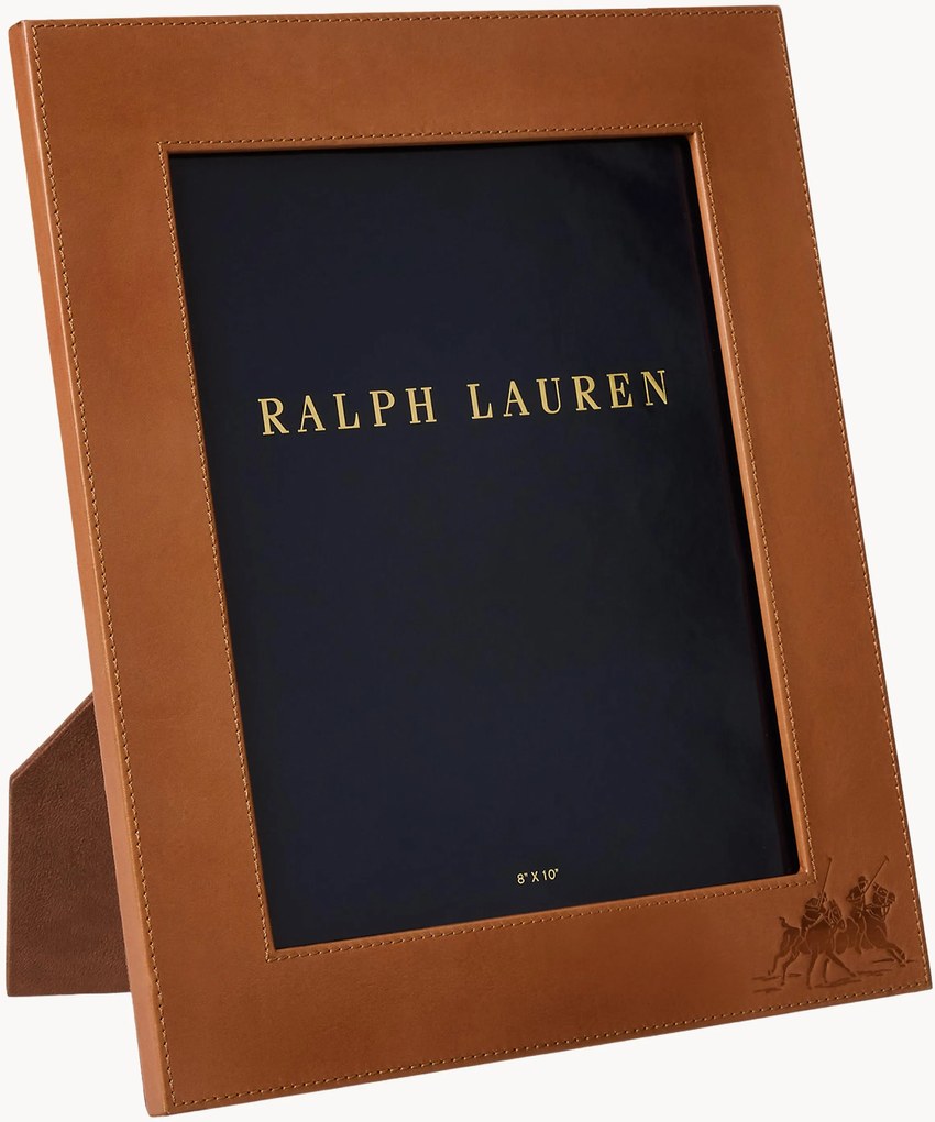 Fotolijstje Garrett van leer