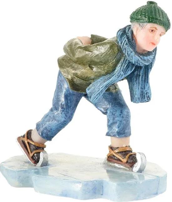Hendrik on ice skates