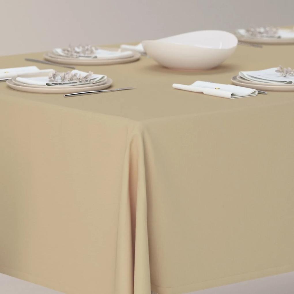 Dekoria Rechthoekig tafelkleed, vanille, 130 x 160 cm