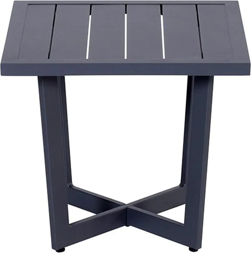 Garden Impressions Kent tuin bijzettafel 47,5x47,5xH42 cm donker grijs